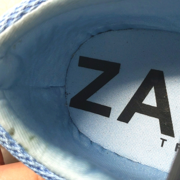 Zara Fashion Sneakers Suede Athletic Shoes Size 38 US 7.5 - Picture 12 of 12